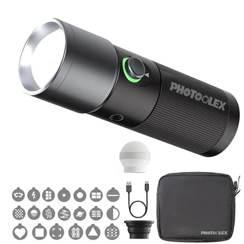 اسپات لایت LED چهار رنگ PHOTOOLEX Four Colors Photography Spotlight 10W